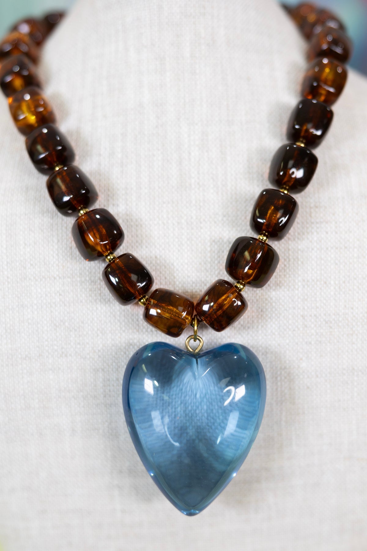 Heart Strings Pendant Necklace - Large-Necklaces-Hart Designs-The Village Shoppe, Women’s Fashion Boutique, Shop Online and In Store - Located in Muscle Shoals, AL.