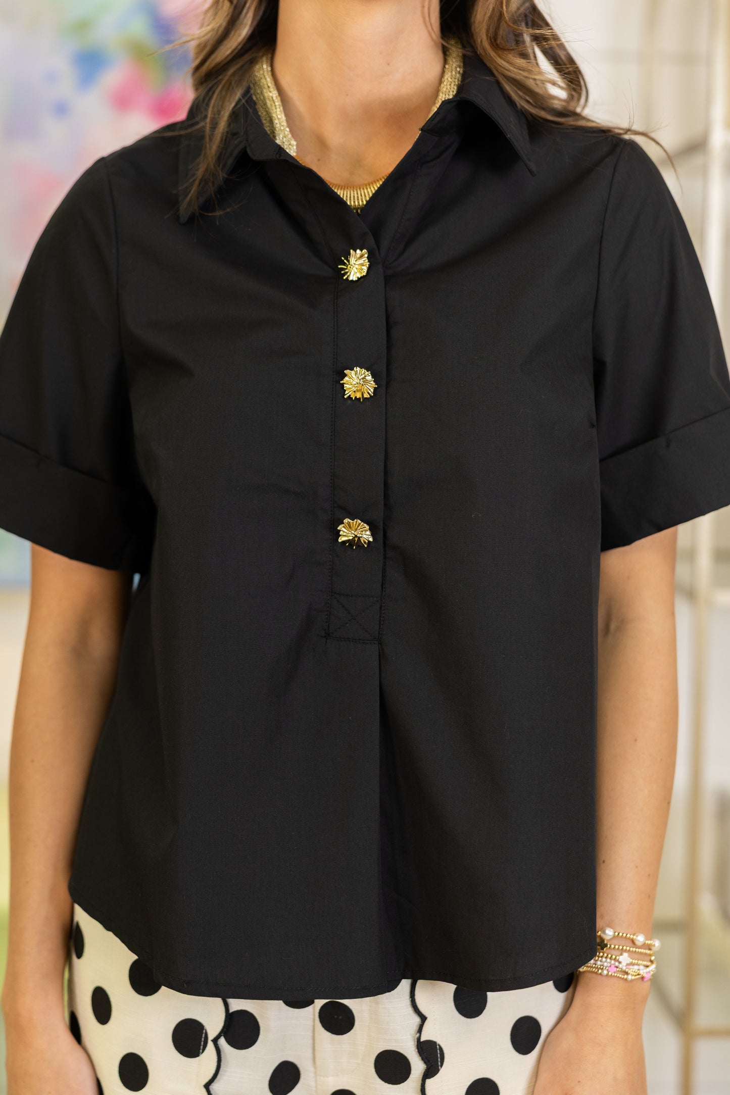 The Addison Top-Short Sleeves-Entro-The Village Shoppe, Women’s Fashion Boutique, Shop Online and In Store - Located in Muscle Shoals, AL.