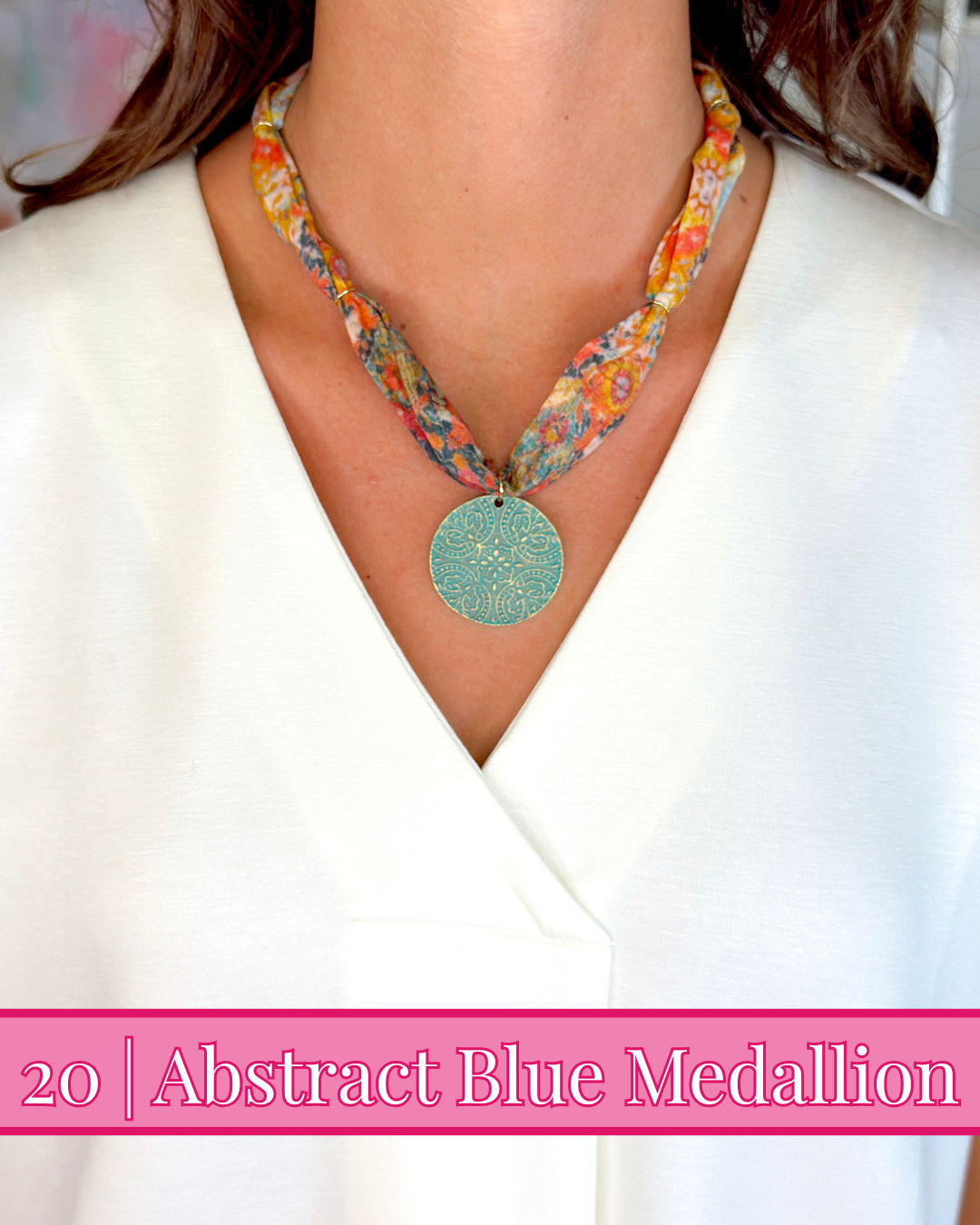 In the Loop Scarf Necklace-Necklaces-Hart Designs-The Village Shoppe, Women’s Fashion Boutique, Shop Online and In Store - Located in Muscle Shoals, AL.