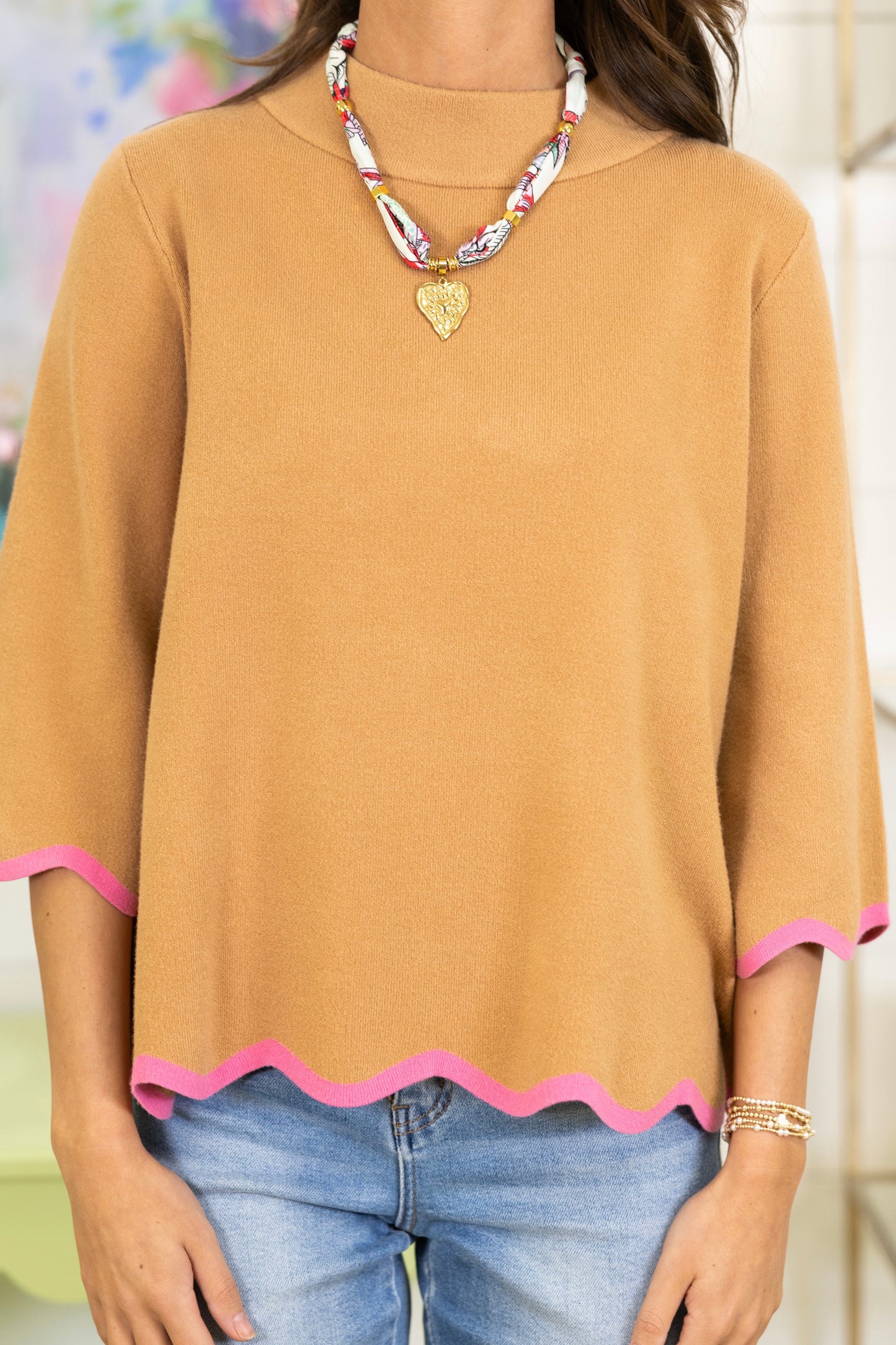 The Waverly Sweater-3/4 Sleeves-Fate-The Village Shoppe, Women’s Fashion Boutique, Shop Online and In Store - Located in Muscle Shoals, AL.