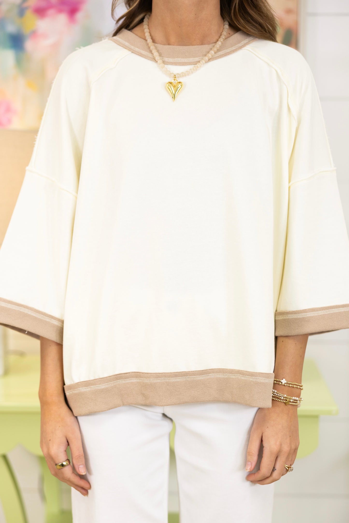 The Downtime Darling Pullover-Pullover-Sewn and Seen-The Village Shoppe, Women’s Fashion Boutique, Shop Online and In Store - Located in Muscle Shoals, AL.