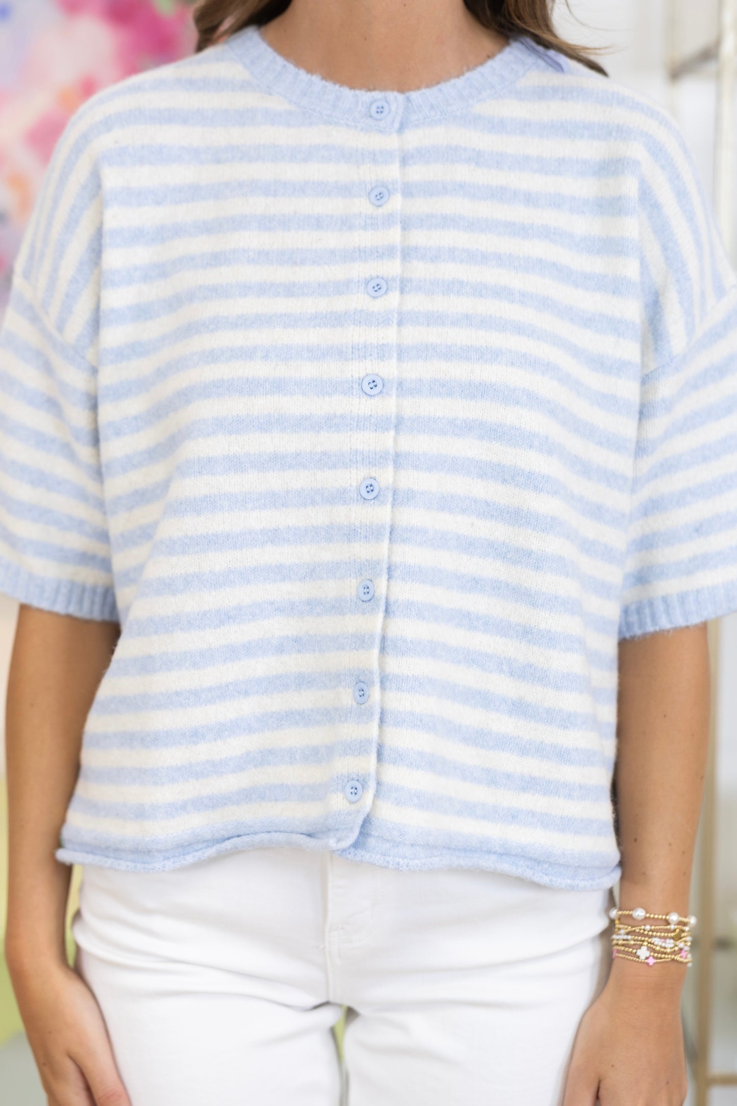 The Charlie Striped Cardigan-Cardigans-Wishlist-The Village Shoppe, Women’s Fashion Boutique, Shop Online and In Store - Located in Muscle Shoals, AL.