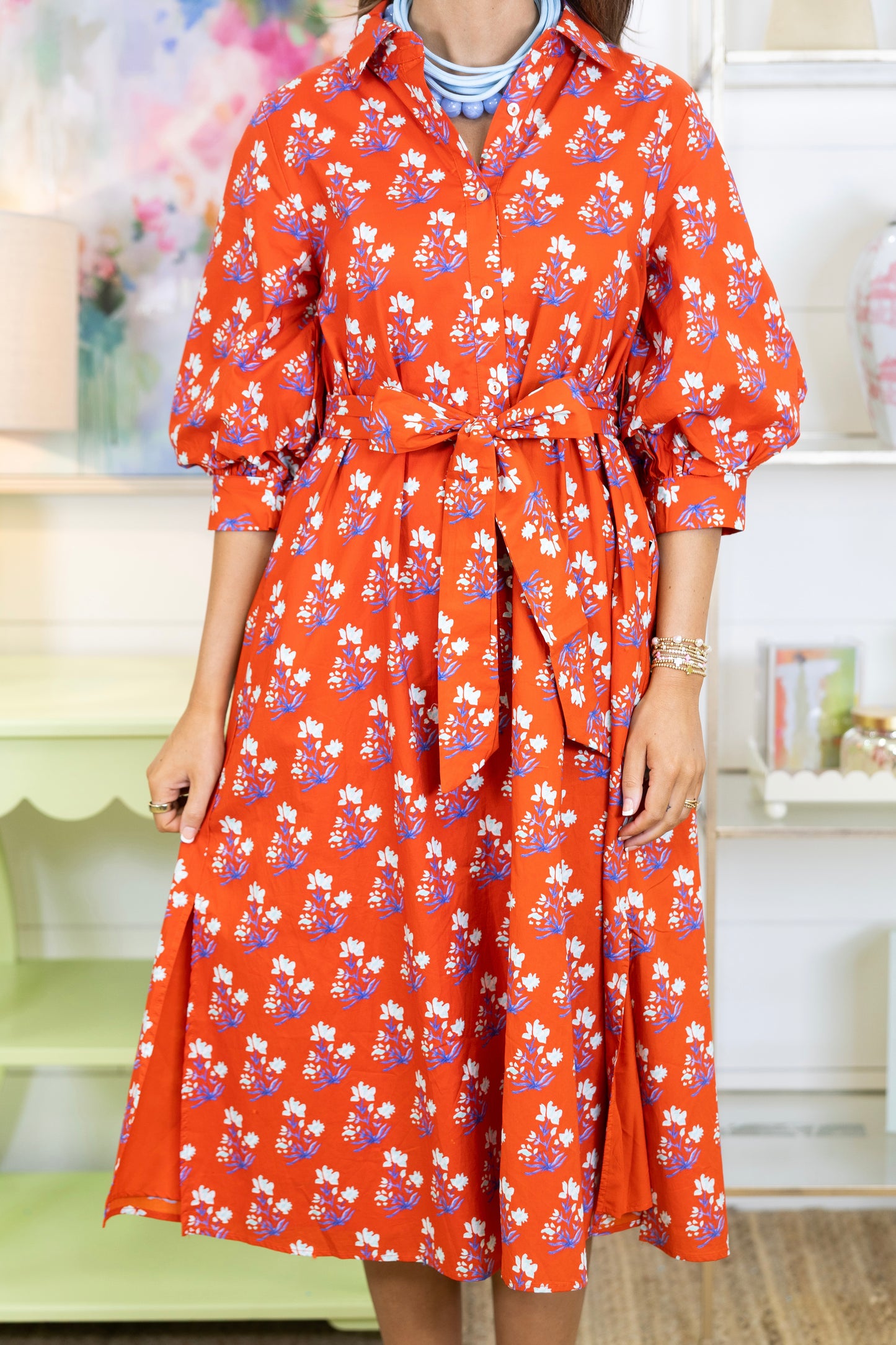 The Kennedy Midi Dress-Midi Dress-Jodifl-The Village Shoppe, Women’s Fashion Boutique, Shop Online and In Store - Located in Muscle Shoals, AL.