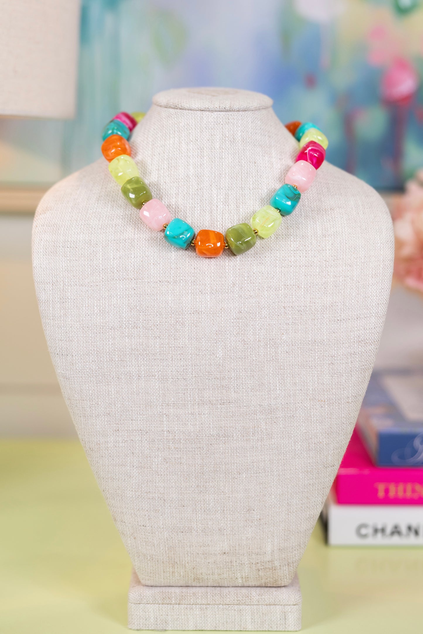 Rock Candy Necklace-Necklaces-Hart Designs-The Village Shoppe, Women’s Fashion Boutique, Shop Online and In Store - Located in Muscle Shoals, AL.