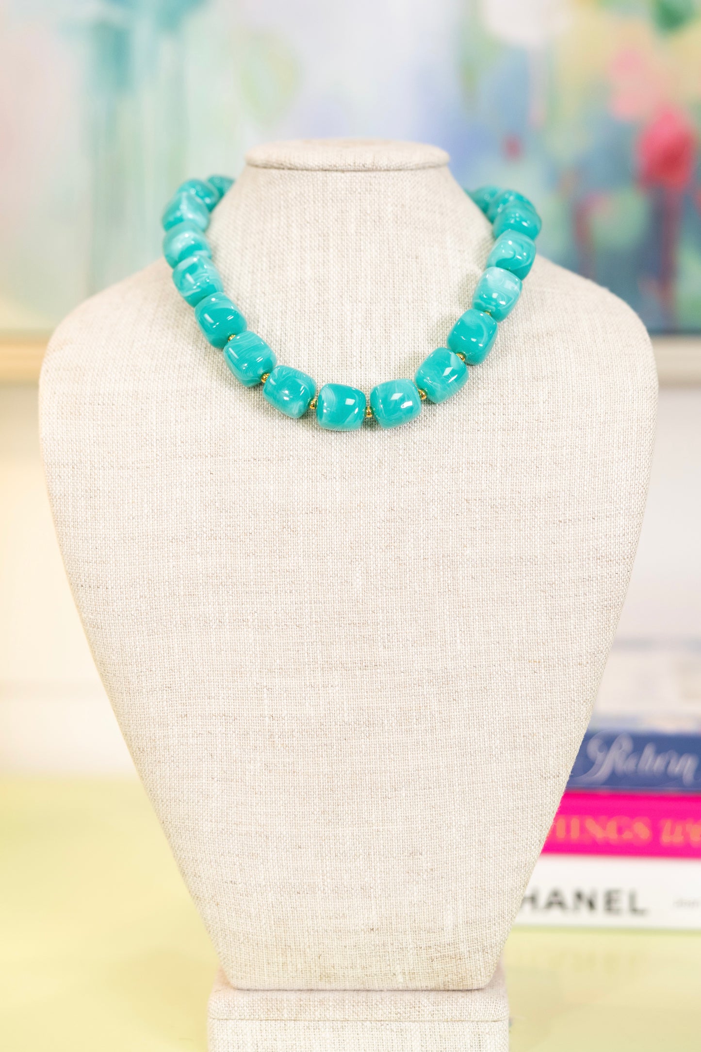 Rock Candy Necklace-Necklaces-Hart Designs-The Village Shoppe, Women’s Fashion Boutique, Shop Online and In Store - Located in Muscle Shoals, AL.