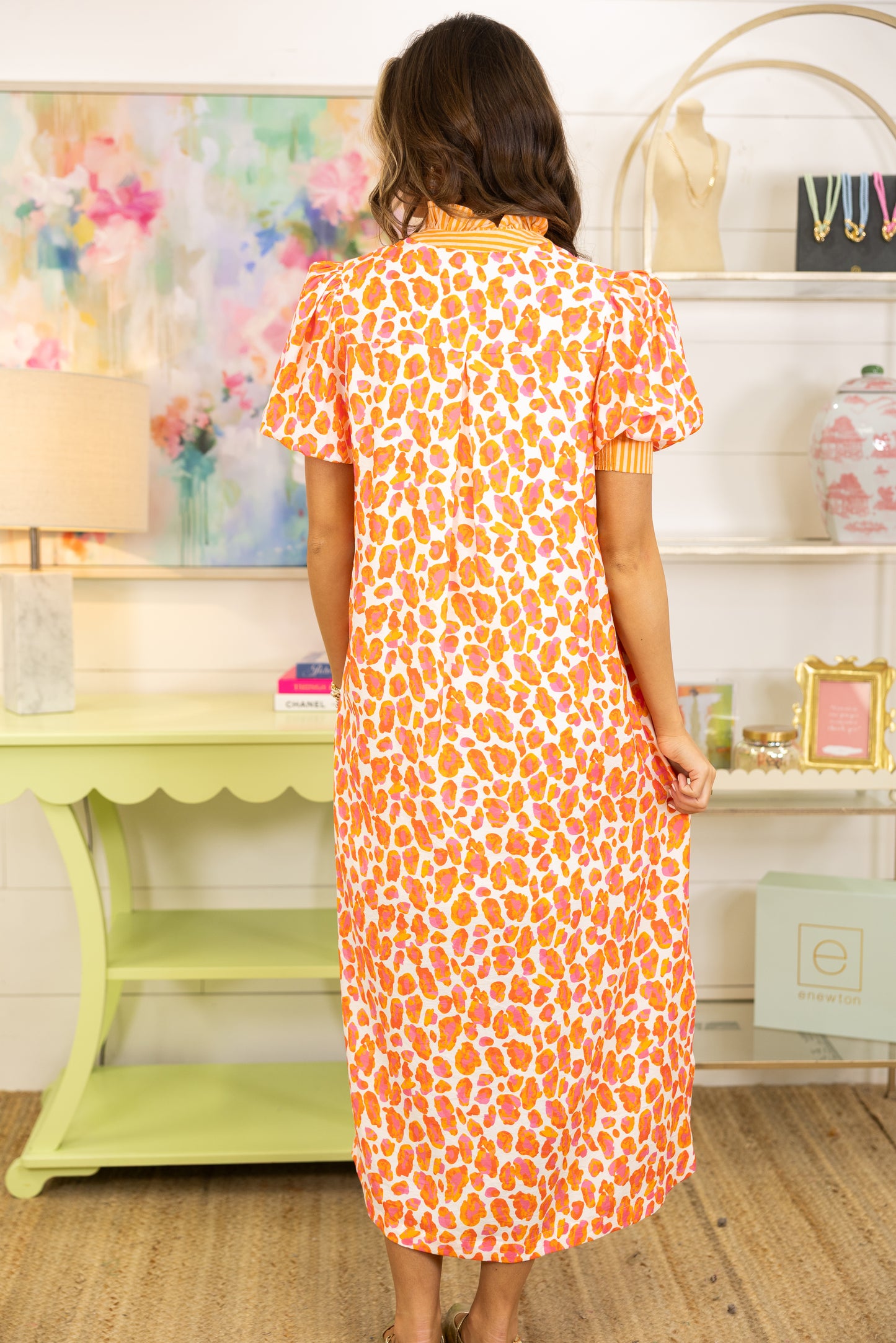 Sunset Safari Midi Dress-Midi Dress-Entro-The Village Shoppe, Women’s Fashion Boutique, Shop Online and In Store - Located in Muscle Shoals, AL.