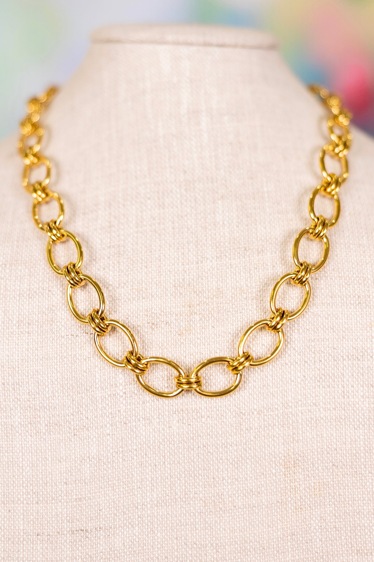 Let's Link Necklace-Necklaces-Chansuttpearls-The Village Shoppe, Women’s Fashion Boutique, Shop Online and In Store - Located in Muscle Shoals, AL.