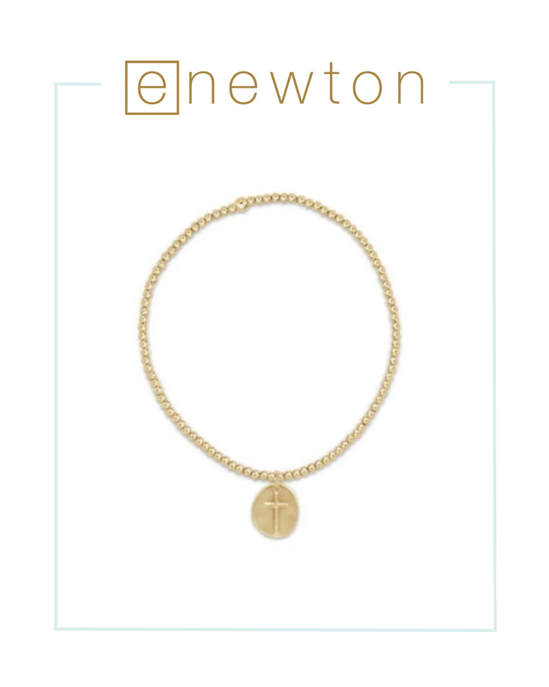 E Newton | Extends | Classic Gold 2mm Bead Bracelet - Inspire Small Gold Charm-Bracelets-ENEWTON-The Village Shoppe, Women’s Fashion Boutique, Shop Online and In Store - Located in Muscle Shoals, AL.