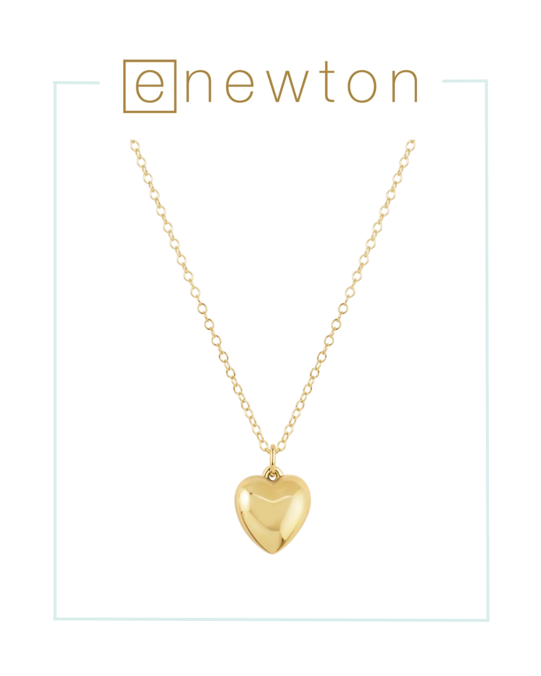 Enewton 16" Necklace Gold - Love Plush Gold Charm-Necklaces-ENEWTON-The Village Shoppe, Women’s Fashion Boutique, Shop Online and In Store - Located in Muscle Shoals, AL.
