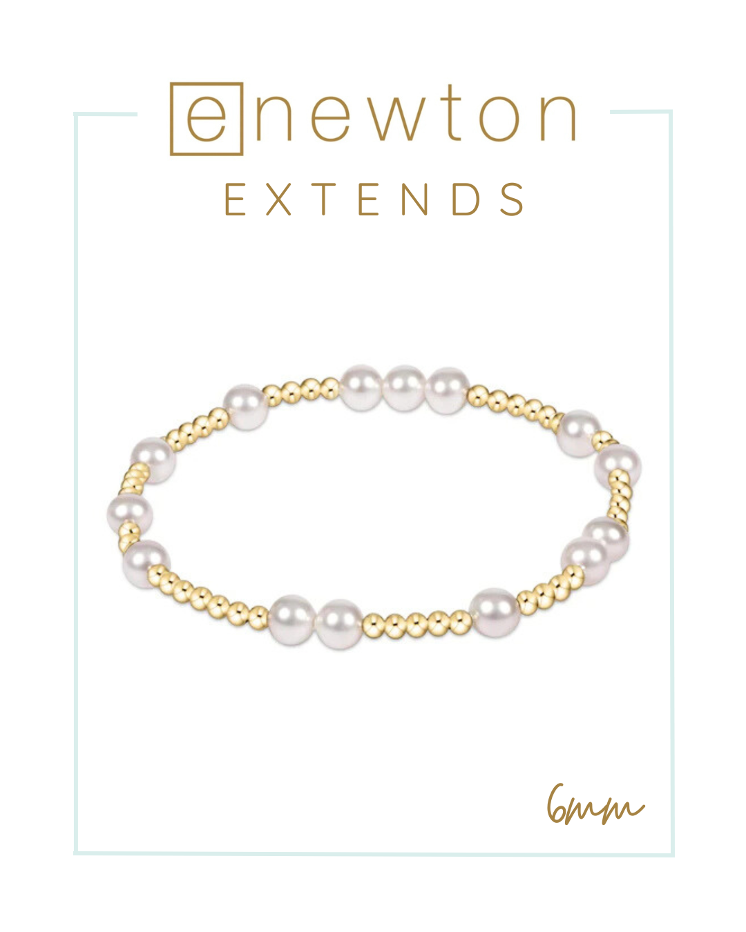 E Newton | Extends | Hope Unwritten Bracelet - Pearl-Bracelets-ENEWTON-The Village Shoppe, Women’s Fashion Boutique, Shop Online and In Store - Located in Muscle Shoals, AL.