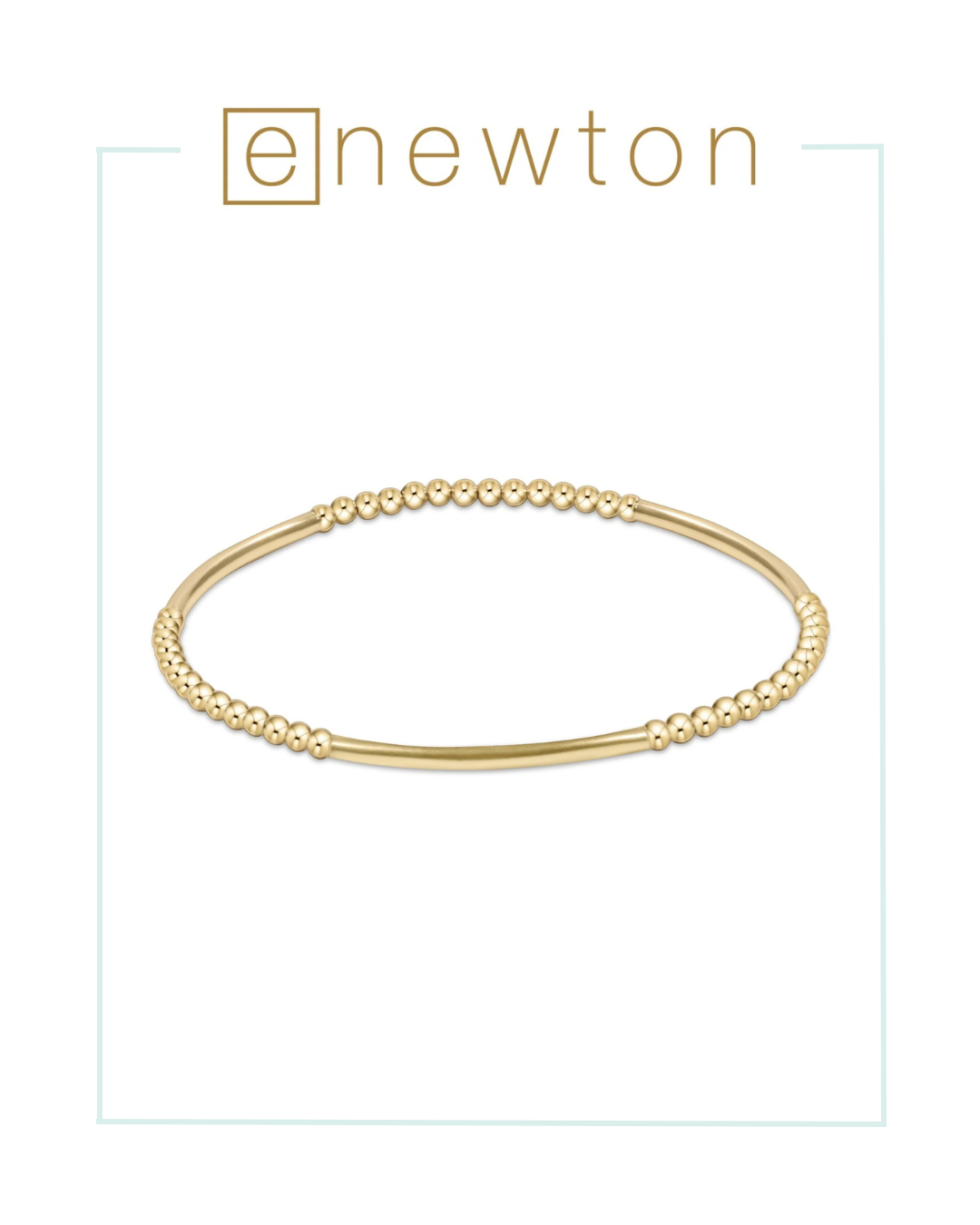 Enewton Bliss Bar Pattern Gold 2.5mm Bracelet-Bracelets-ENEWTON-The Village Shoppe, Women’s Fashion Boutique, Shop Online and In Store - Located in Muscle Shoals, AL.