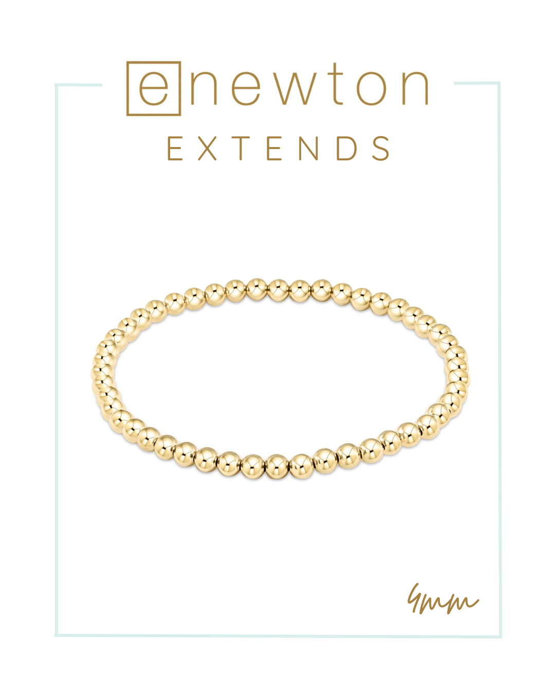 E Newton | Extends | Classic Gold Bracelet-Bracelets-ENEWTON-The Village Shoppe, Women’s Fashion Boutique, Shop Online and In Store - Located in Muscle Shoals, AL.