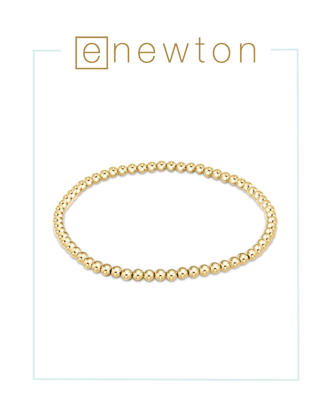 Enewton Classic Gold 3mm Bead Bracelet-Bracelets-ENEWTON-The Village Shoppe, Women’s Fashion Boutique, Shop Online and In Store - Located in Muscle Shoals, AL.
