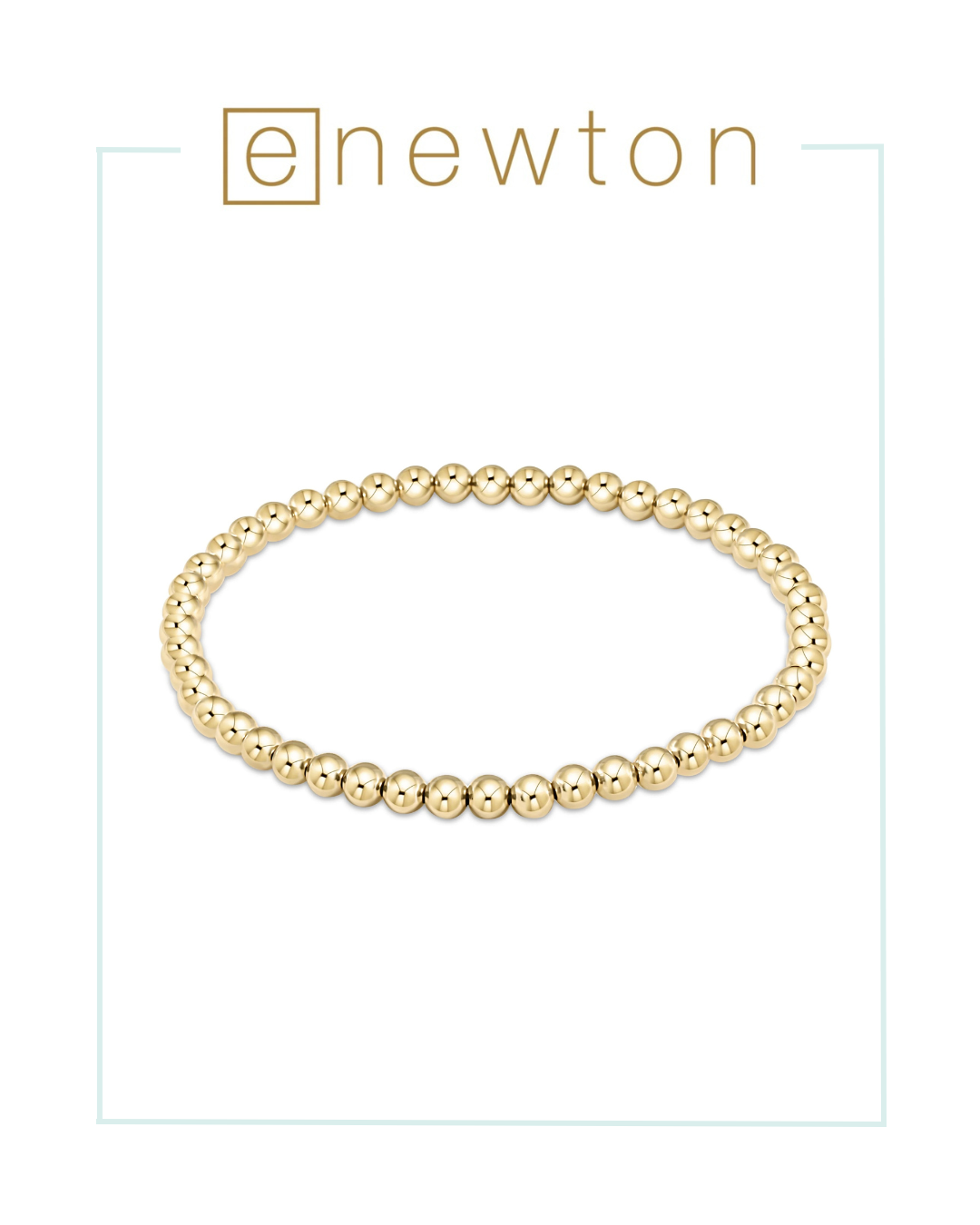 Enewton Classic Gold 4mm Bead Bracelet-Bracelets-ENEWTON-The Village Shoppe, Women’s Fashion Boutique, Shop Online and In Store - Located in Muscle Shoals, AL.