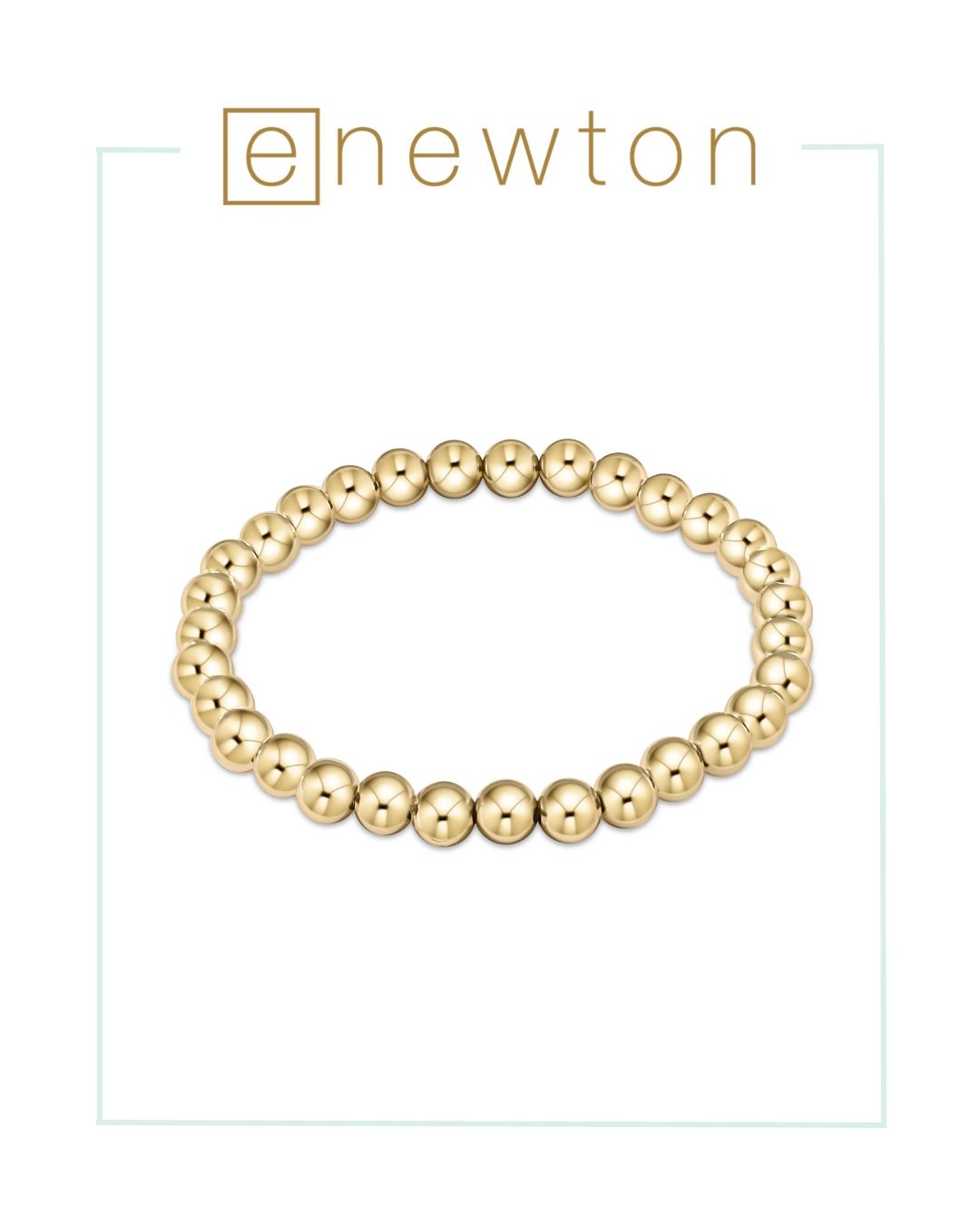 Enewton Classic Gold 6mm Bead Bracelet-Bracelets-ENEWTON-The Village Shoppe, Women’s Fashion Boutique, Shop Online and In Store - Located in Muscle Shoals, AL.
