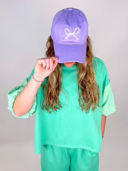All Tied Up Cap-Cap-Wall To Wall-The Village Shoppe, Women’s Fashion Boutique, Shop Online and In Store - Located in Muscle Shoals, AL.