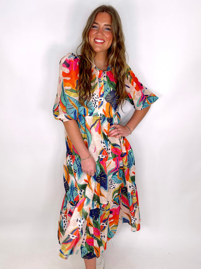 The Brandie Midi Dress-Midi Dress-tcec-The Village Shoppe, Women’s Fashion Boutique, Shop Online and In Store - Located in Muscle Shoals, AL.