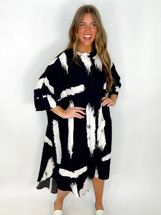 The Mallie Midi Shirt Dress-Midi Dress-GiGiO-The Village Shoppe, Women’s Fashion Boutique, Shop Online and In Store - Located in Muscle Shoals, AL.