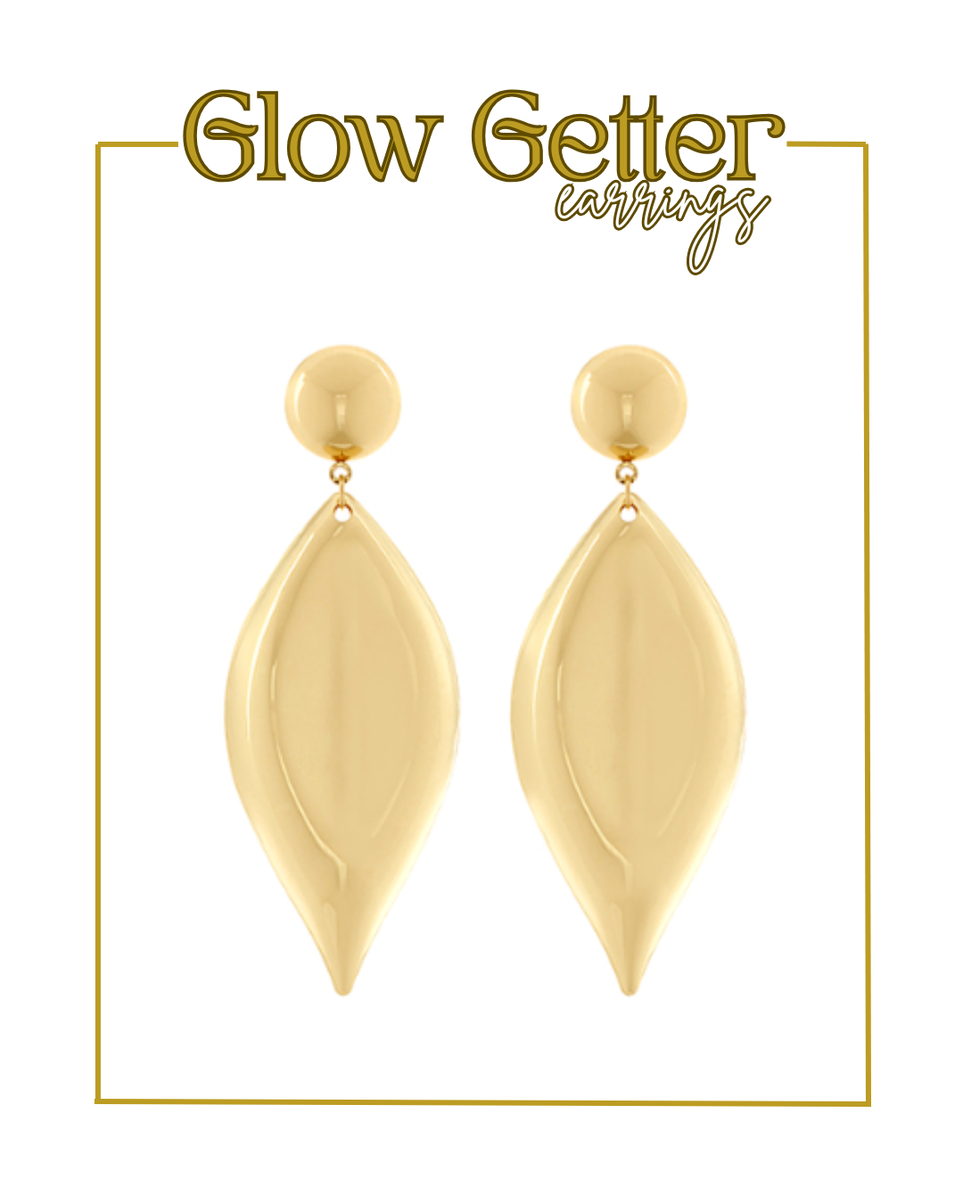 Glow Getter Earrings-Earrings-Golden Stella-The Village Shoppe, Women’s Fashion Boutique, Shop Online and In Store - Located in Muscle Shoals, AL.
