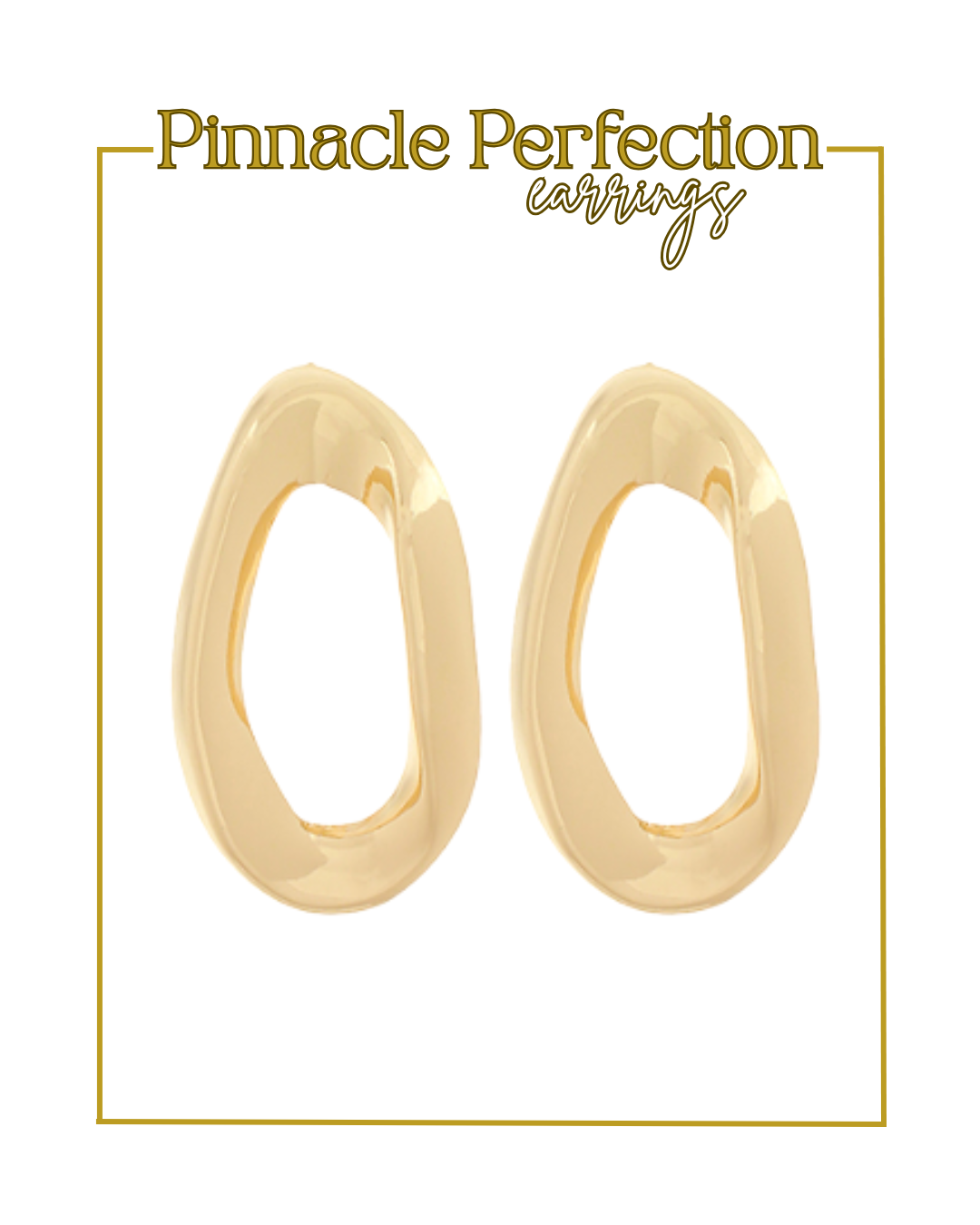 Pinnacle Perfection Earrings-Earrings-Golden Stella-The Village Shoppe, Women’s Fashion Boutique, Shop Online and In Store - Located in Muscle Shoals, AL.