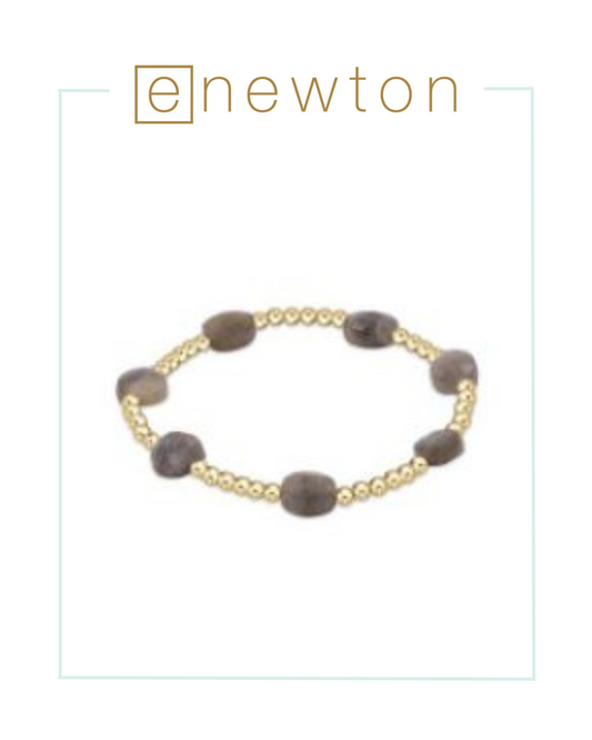 E Newton Admire Gold 3mm Bead Bracelet - Labradorite-Bracelets-ENEWTON-The Village Shoppe, Women’s Fashion Boutique, Shop Online and In Store - Located in Muscle Shoals, AL.