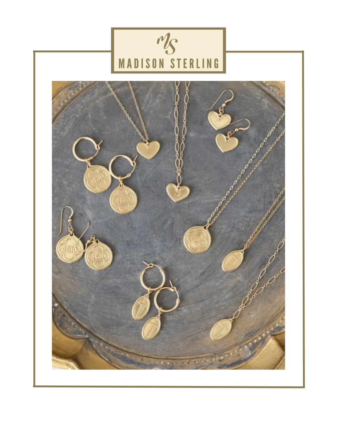 Scripture Hoop Earrings | Madison Sterling-Earrings-Madison Sterling-The Village Shoppe, Women’s Fashion Boutique, Shop Online and In Store - Located in Muscle Shoals, AL.