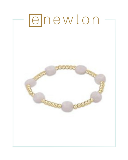 E Newton Admire Gold 3mm Bead Bracelet - Moonstone-Bracelets-ENEWTON-The Village Shoppe, Women’s Fashion Boutique, Shop Online and In Store - Located in Muscle Shoals, AL.