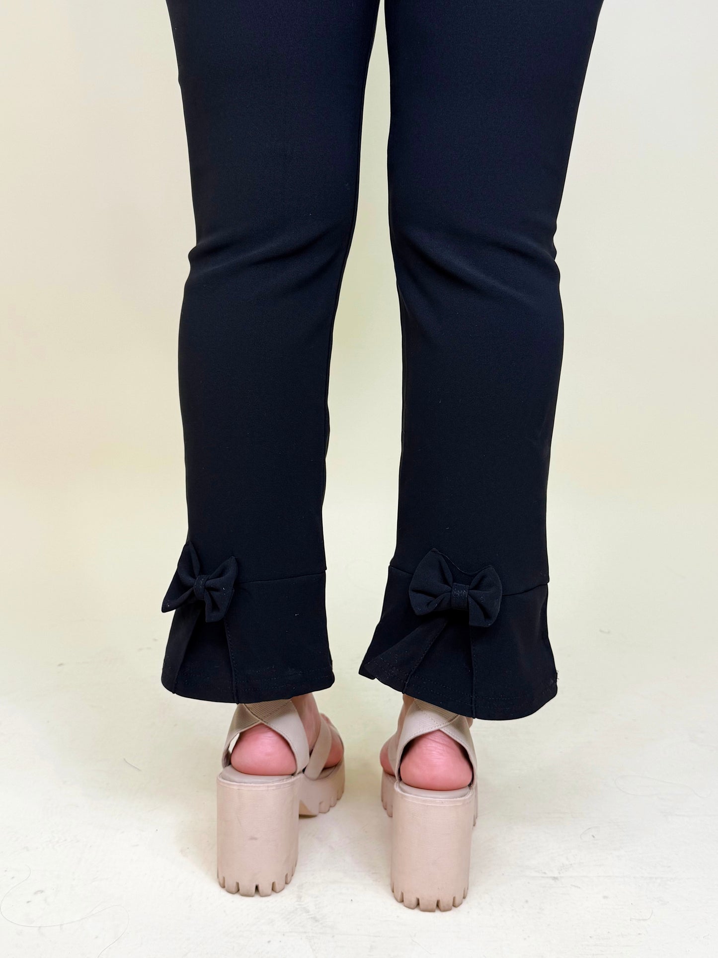 Georgia Bow Back Bottoms | Doorbuster-Pull On Pant-Coco + Carmen-The Village Shoppe, Women’s Fashion Boutique, Shop Online and In Store - Located in Muscle Shoals, AL.