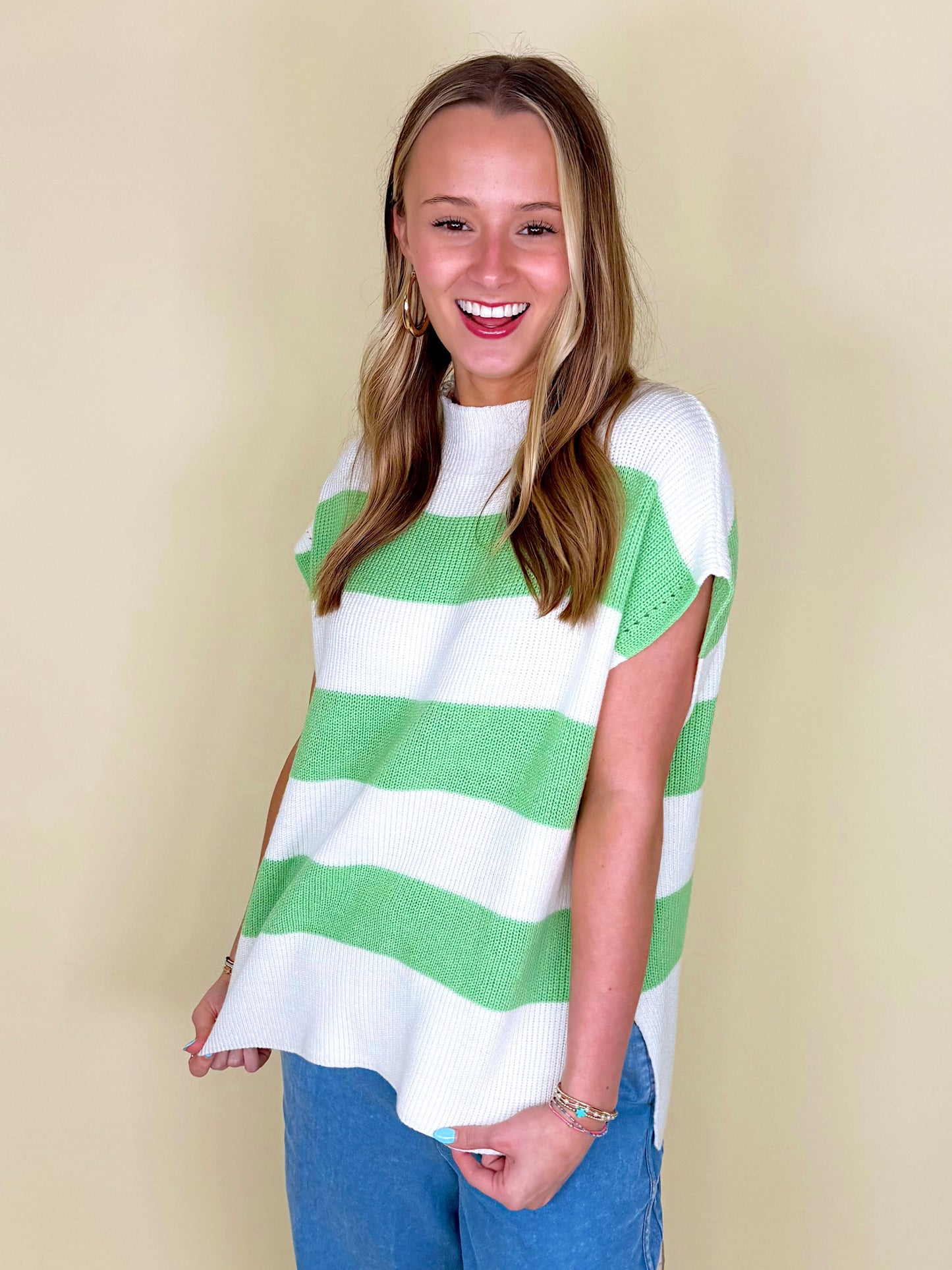 The Sadie Summer Sweater-Short Sleeves-Jodifl-The Village Shoppe, Women’s Fashion Boutique, Shop Online and In Store - Located in Muscle Shoals, AL.