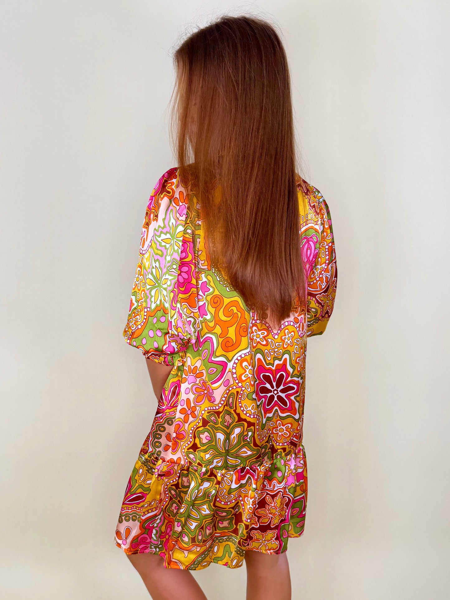 The Griffin Dress-Mini Dress-THML-The Village Shoppe, Women’s Fashion Boutique, Shop Online and In Store - Located in Muscle Shoals, AL.