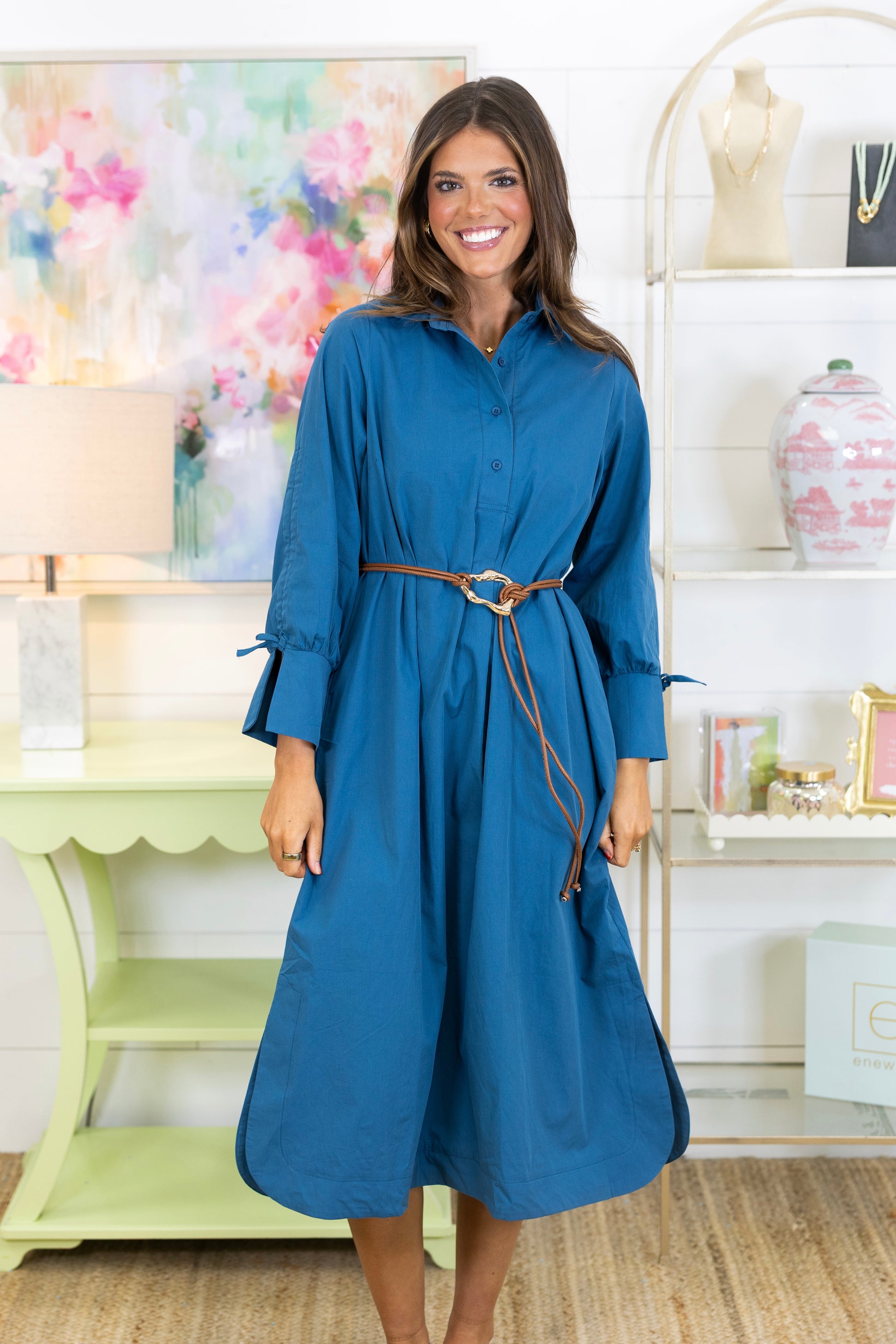 The Braxton Midi Dress-Midi Dress-Umgee-The Village Shoppe, Women’s Fashion Boutique, Shop Online and In Store - Located in Muscle Shoals, AL.
