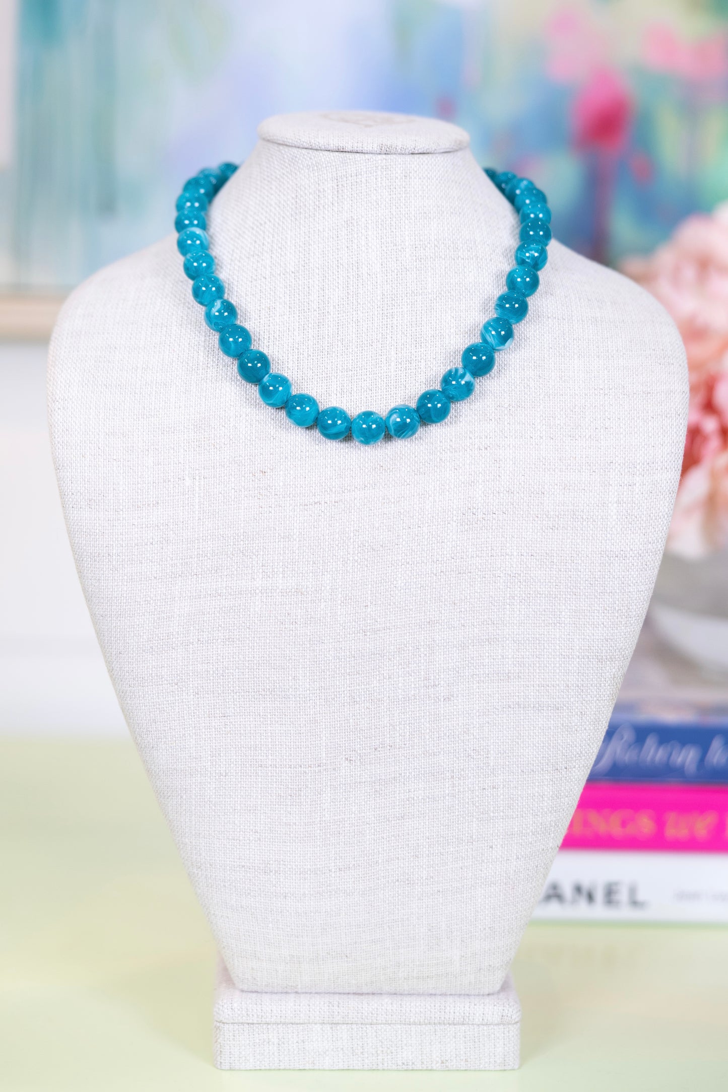 Bits and Pieces Beaded Necklace-Necklaces-Hart Designs-The Village Shoppe, Women’s Fashion Boutique, Shop Online and In Store - Located in Muscle Shoals, AL.