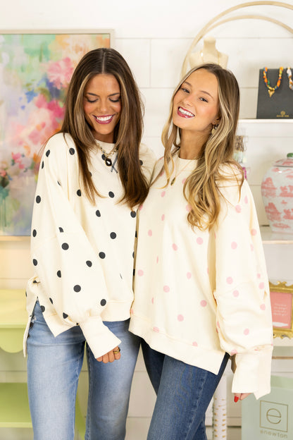 Sweet Spot Sweatshirt-Sweatshirt-Peach Love California-The Village Shoppe, Women’s Fashion Boutique, Shop Online and In Store - Located in Muscle Shoals, AL.