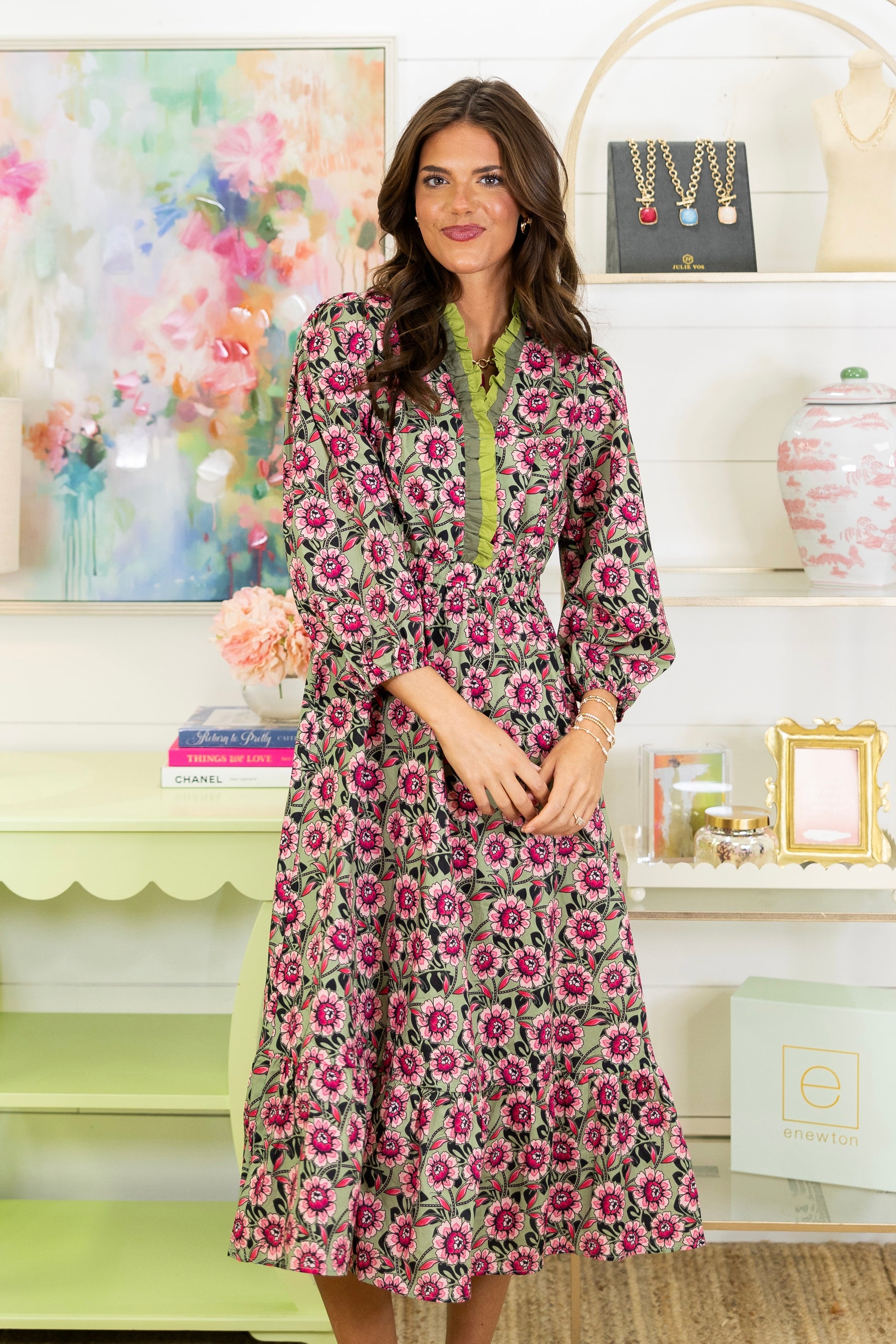 The Jude Midi Dress-Midi Dress-Umgee-The Village Shoppe, Women’s Fashion Boutique, Shop Online and In Store - Located in Muscle Shoals, AL.