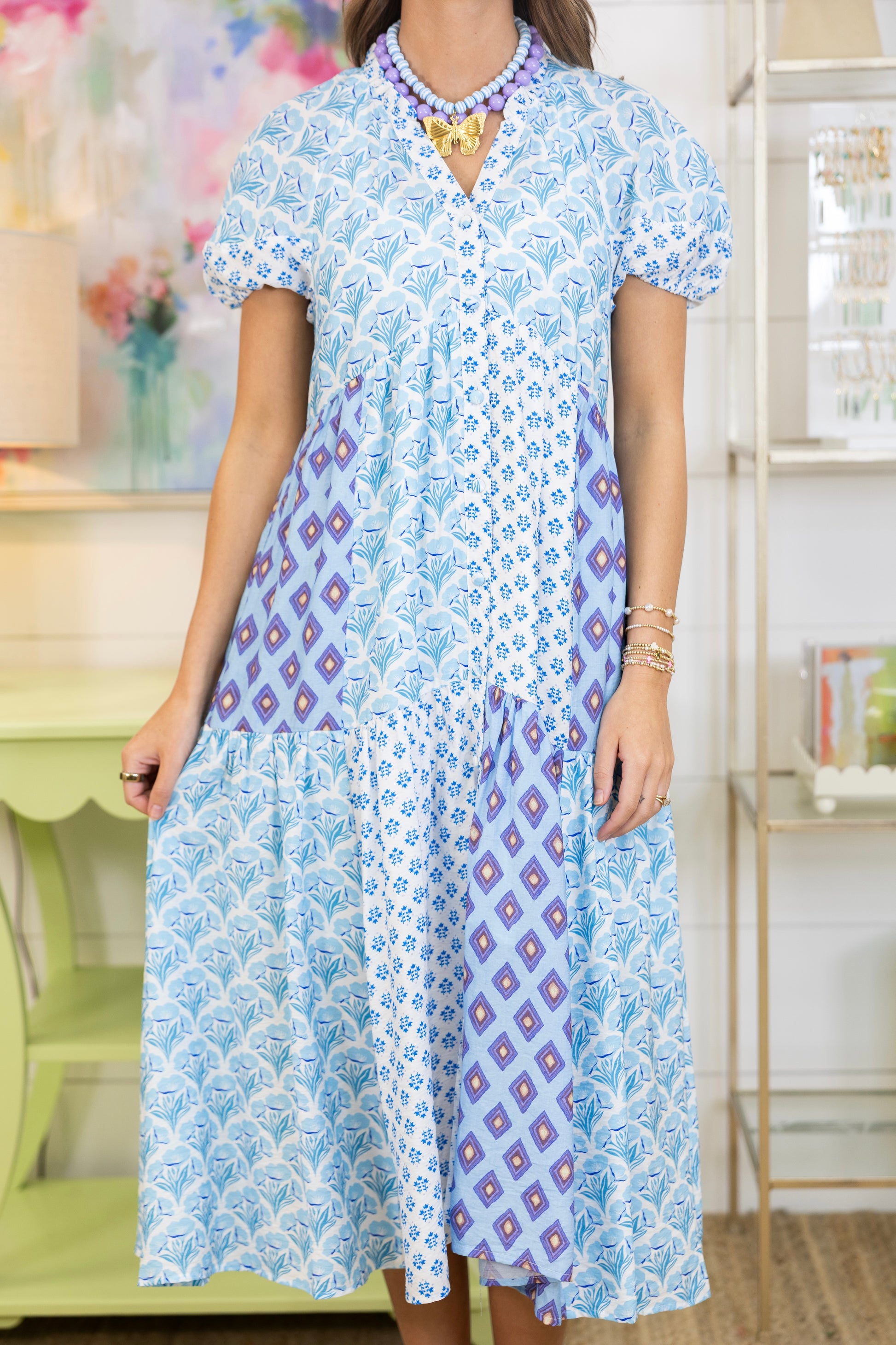 The Dylan Midi Dress-Midi Dress-GiGiO-The Village Shoppe, Women’s Fashion Boutique, Shop Online and In Store - Located in Muscle Shoals, AL.