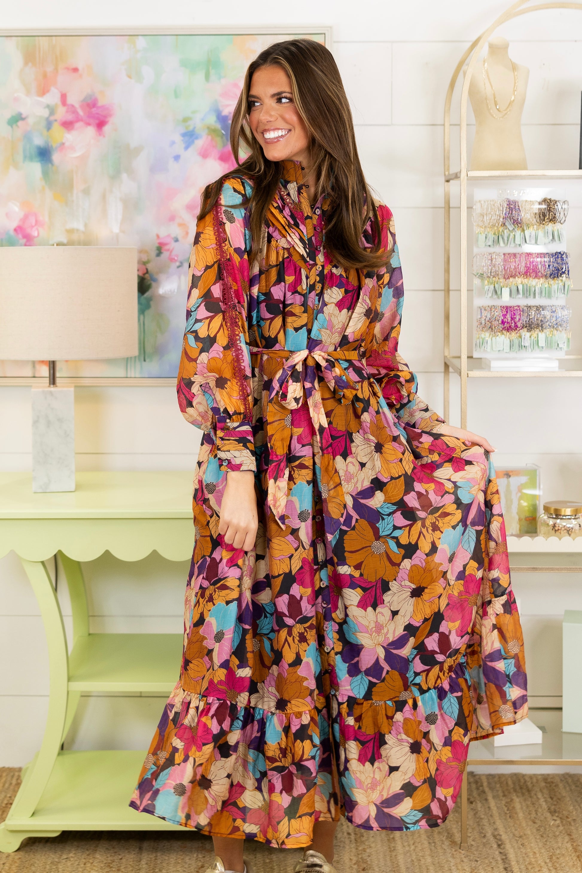 The Nora Maxi Dress-Maxi Dress-Fate-The Village Shoppe, Women’s Fashion Boutique, Shop Online and In Store - Located in Muscle Shoals, AL.