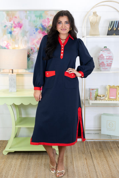 The Whitlock Midi Dress-Midi Dress-Jodifl-The Village Shoppe, Women’s Fashion Boutique, Shop Online and In Store - Located in Muscle Shoals, AL.