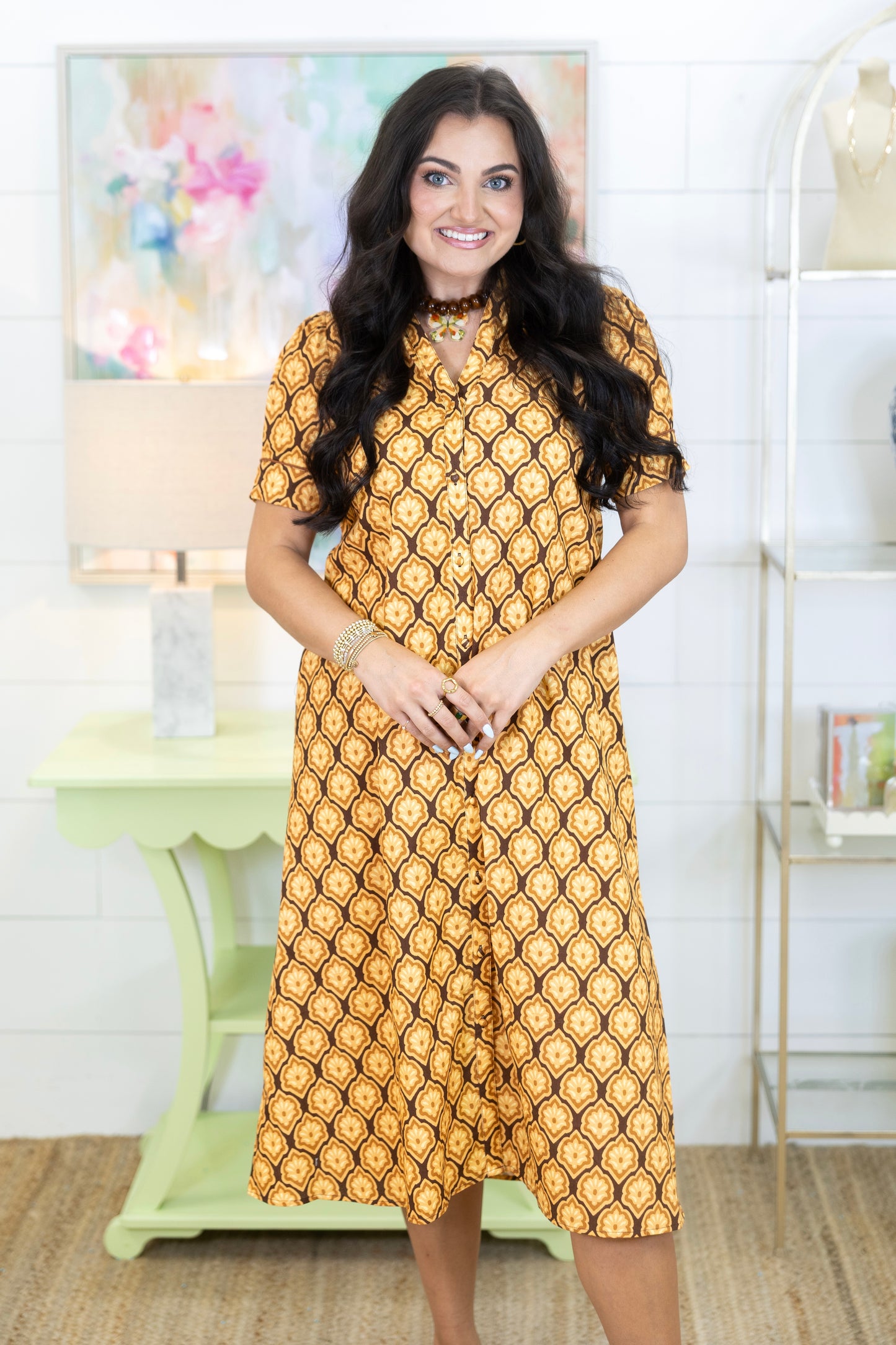 The Elora Midi Dress