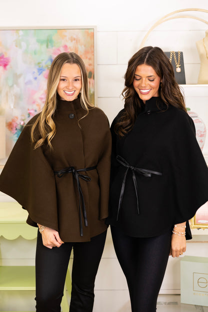 The Wray Cape Poncho-Poncho-Original USA-The Village Shoppe, Women’s Fashion Boutique, Shop Online and In Store - Located in Muscle Shoals, AL.