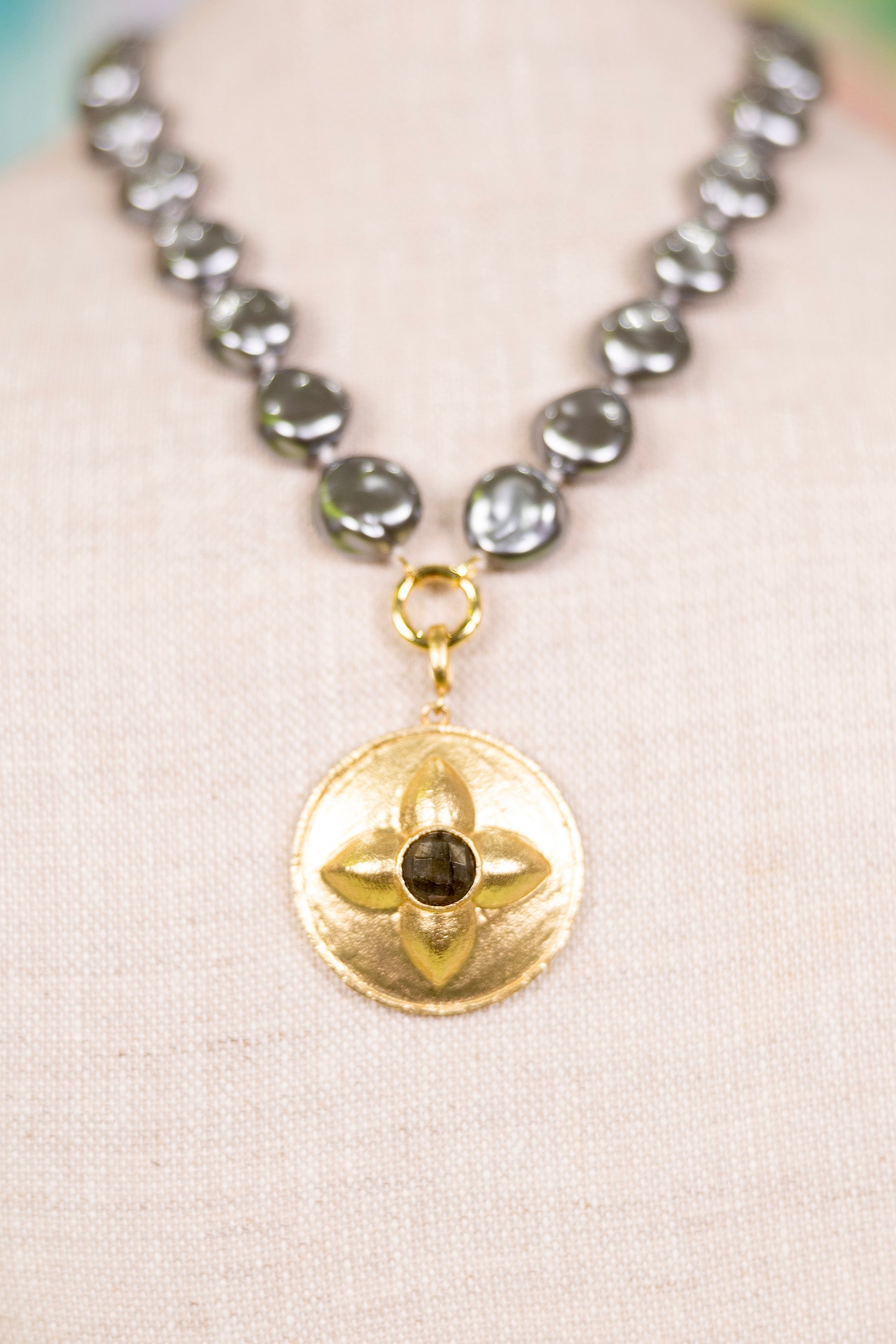 The Sarafina Pendant Necklace-Necklaces-AF Design Group-The Village Shoppe, Women’s Fashion Boutique, Shop Online and In Store - Located in Muscle Shoals, AL.
