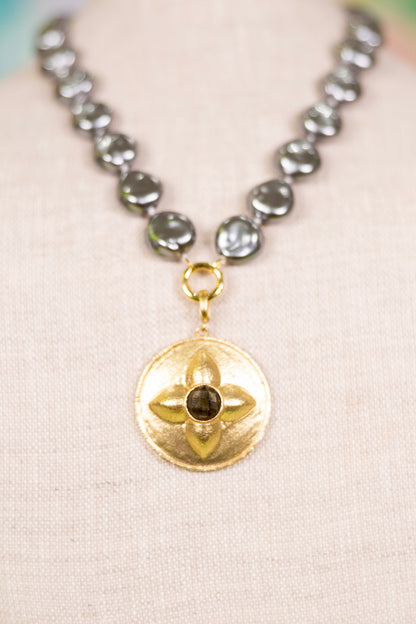 The Sarafina Pendant Necklace-Necklaces-AF Design Group-The Village Shoppe, Women’s Fashion Boutique, Shop Online and In Store - Located in Muscle Shoals, AL.