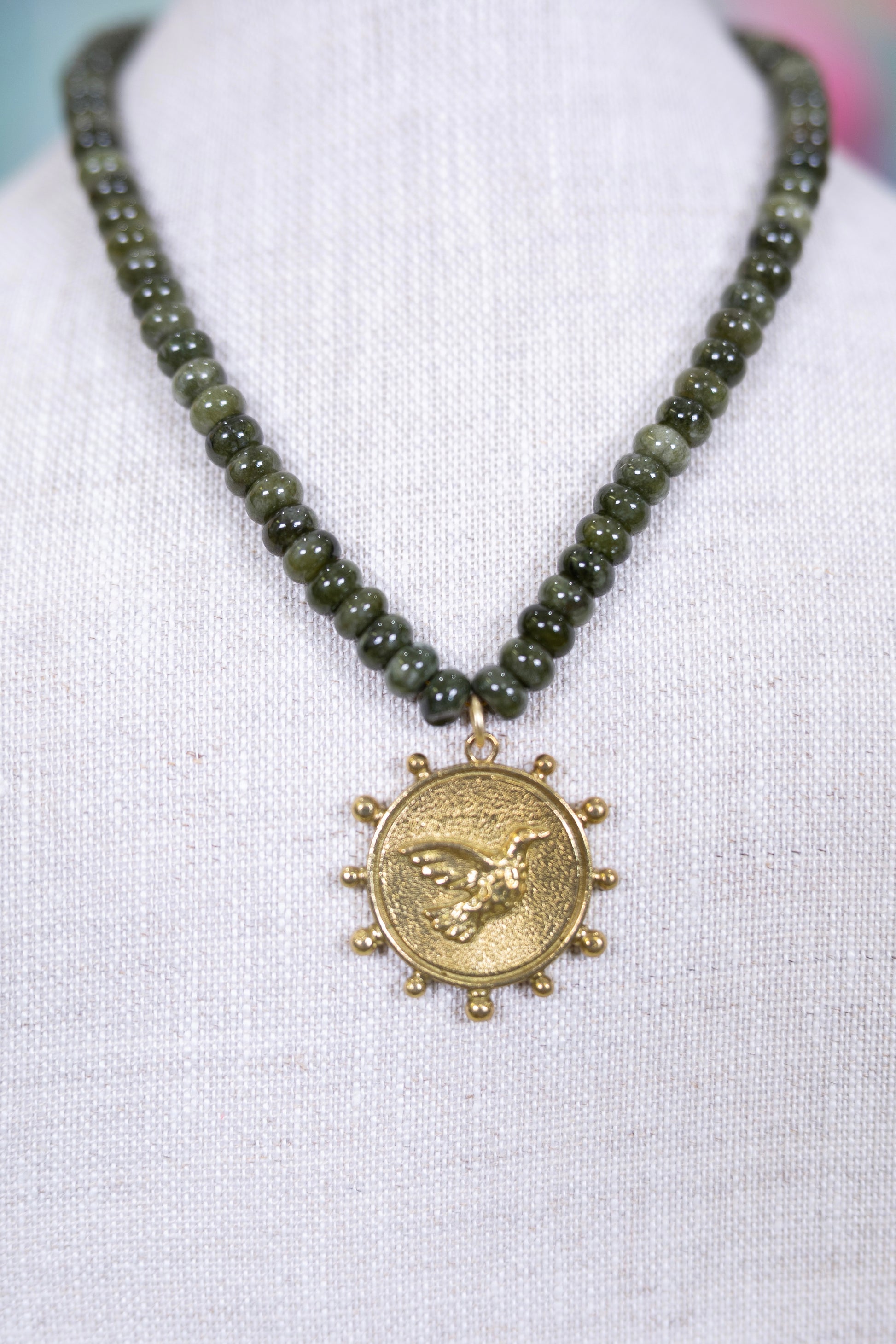 Lovey Dovey Pendant Necklace-Necklaces-Hart Designs-The Village Shoppe, Women’s Fashion Boutique, Shop Online and In Store - Located in Muscle Shoals, AL.