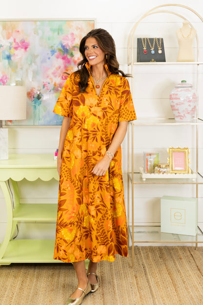 Home Grown Midi Dress-Midi Dress-Adrienne-The Village Shoppe, Women’s Fashion Boutique, Shop Online and In Store - Located in Muscle Shoals, AL.