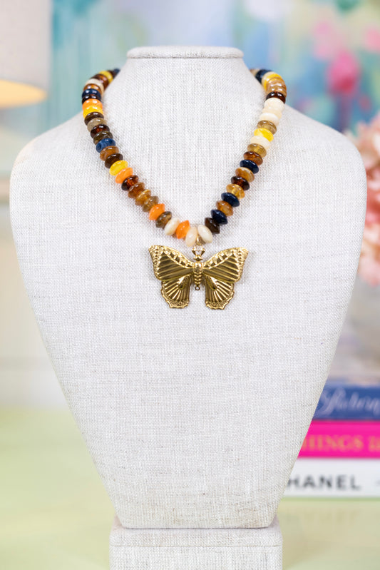 Catch Me If You Can Pendant Necklace-Necklaces-Hart Designs-The Village Shoppe, Women’s Fashion Boutique, Shop Online and In Store - Located in Muscle Shoals, AL.
