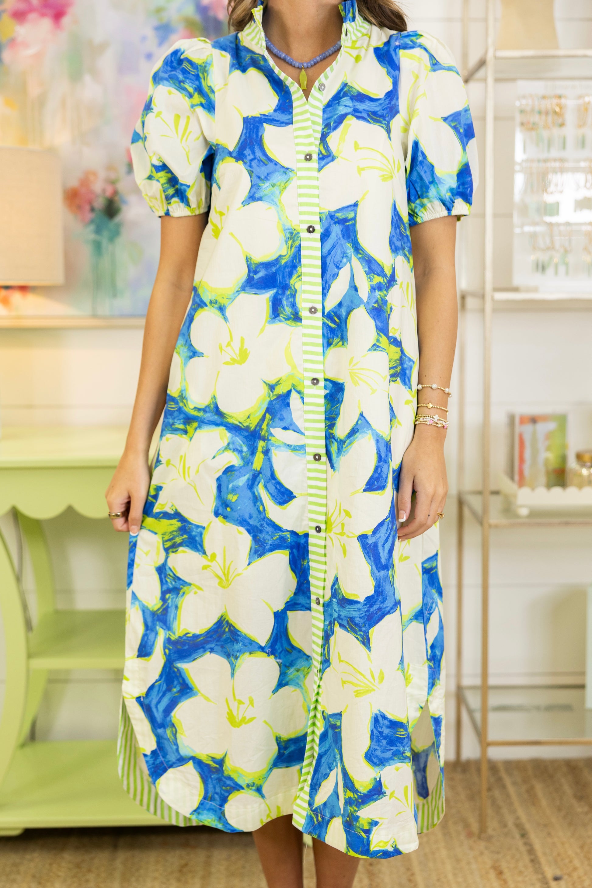 Tropic Like It's Hot Midi Dress-Midi Dress-Entro-The Village Shoppe, Women’s Fashion Boutique, Shop Online and In Store - Located in Muscle Shoals, AL.