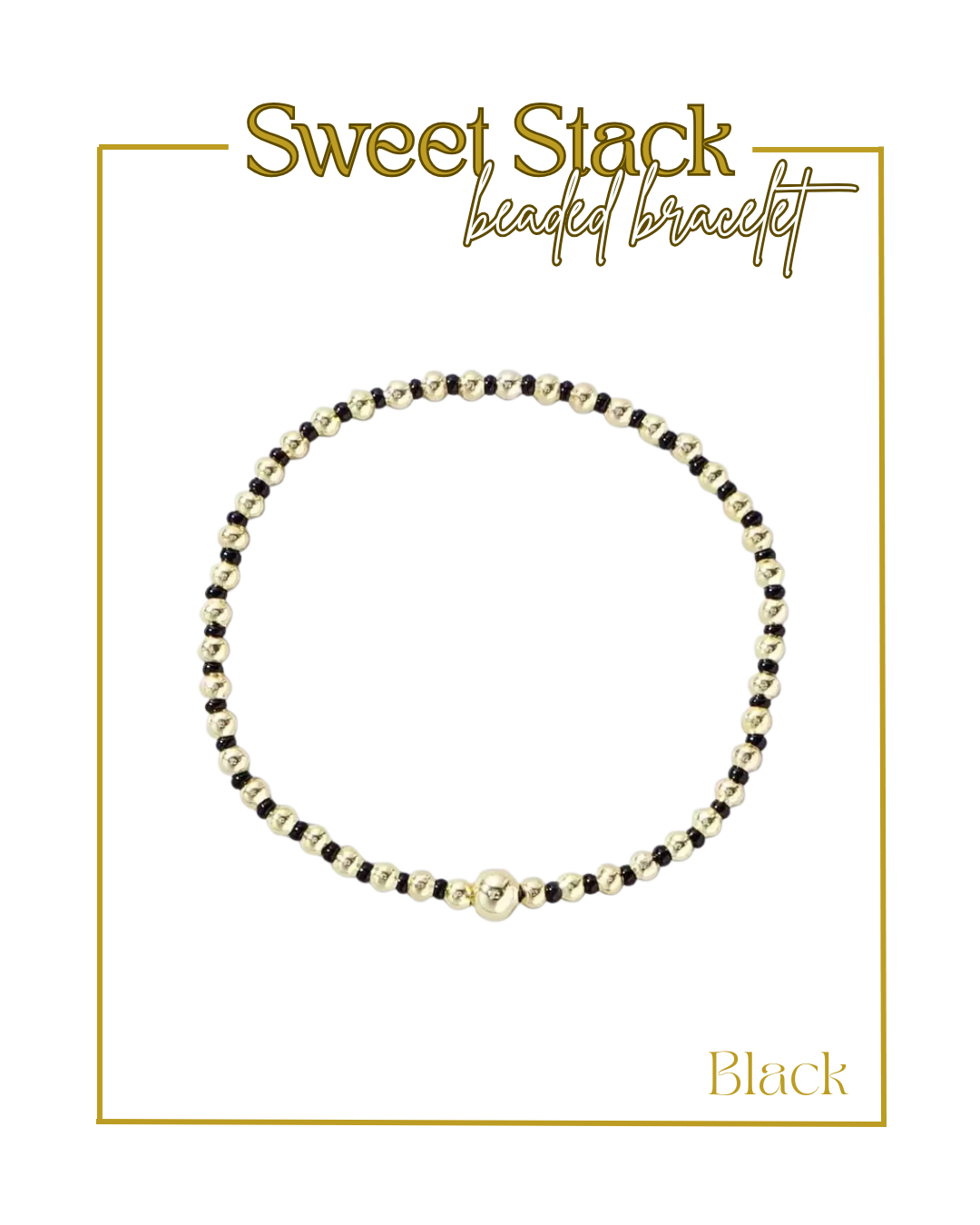 Sweet Stack Beaded Bracelet-Bracelets-Wall To Wall-The Village Shoppe, Women’s Fashion Boutique, Shop Online and In Store - Located in Muscle Shoals, AL.