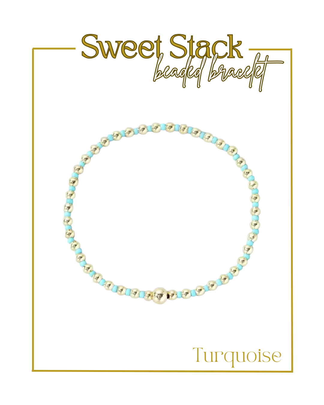 Sweet Stack Beaded Bracelet-Bracelets-Wall To Wall-The Village Shoppe, Women’s Fashion Boutique, Shop Online and In Store - Located in Muscle Shoals, AL.