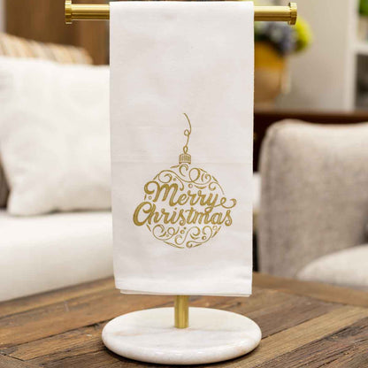 Season's Greetings Hand Towel | DOORBUSTER-Tea Towel-The Royal Standard-The Village Shoppe, Women’s Fashion Boutique, Shop Online and In Store - Located in Muscle Shoals, AL.