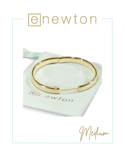 E Newton Cherish Gold Bangle Bracelet-Bracelets-ENEWTON-The Village Shoppe, Women’s Fashion Boutique, Shop Online and In Store - Located in Muscle Shoals, AL.