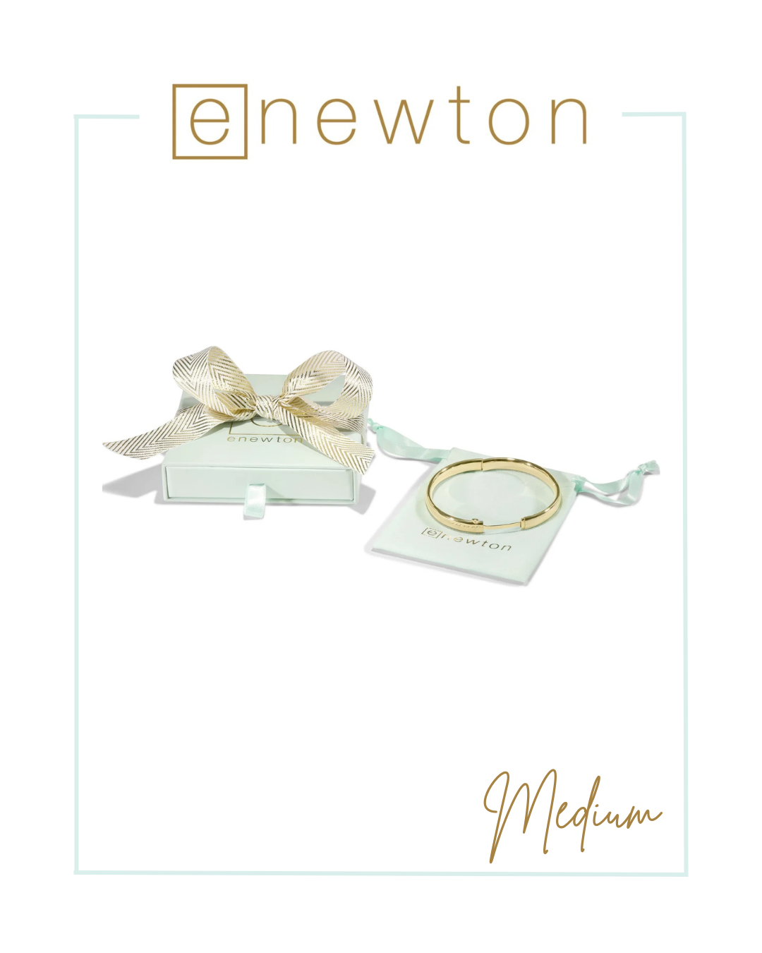 E Newton Cherish Gold Bangle Bracelet-Bracelets-ENEWTON-The Village Shoppe, Women’s Fashion Boutique, Shop Online and In Store - Located in Muscle Shoals, AL.